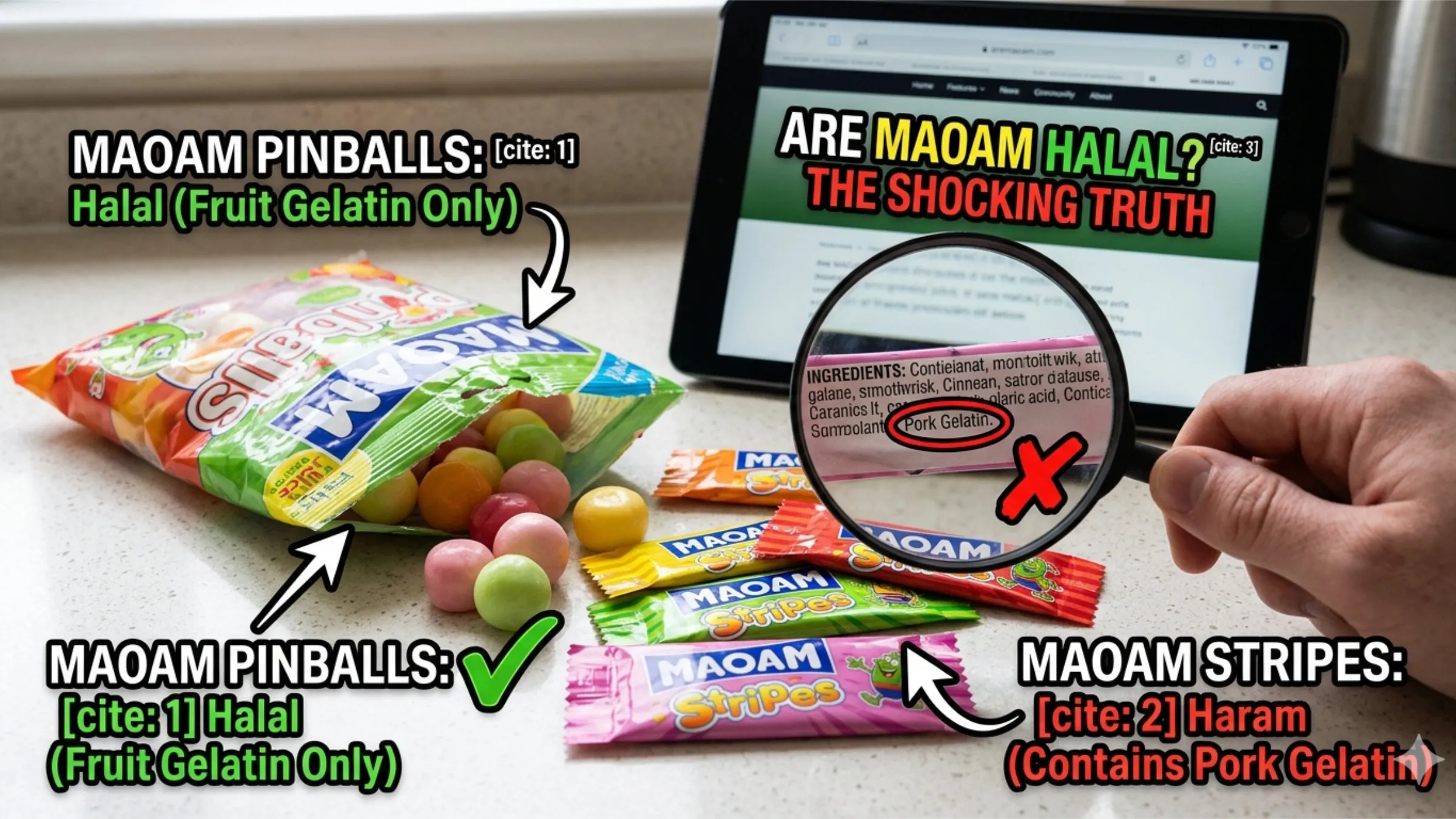 Are Maoam Halal? The Shocking Truth About This Chewy Candy