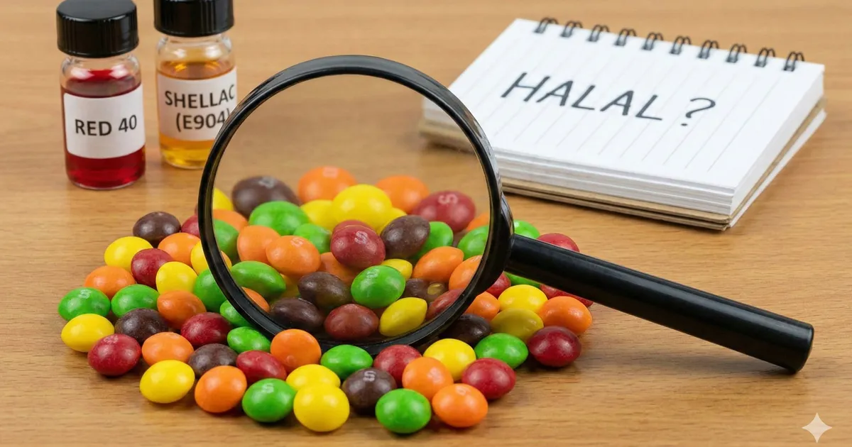 Are Skittles Halal? The Truth About Red 40 & Shellac (E904)