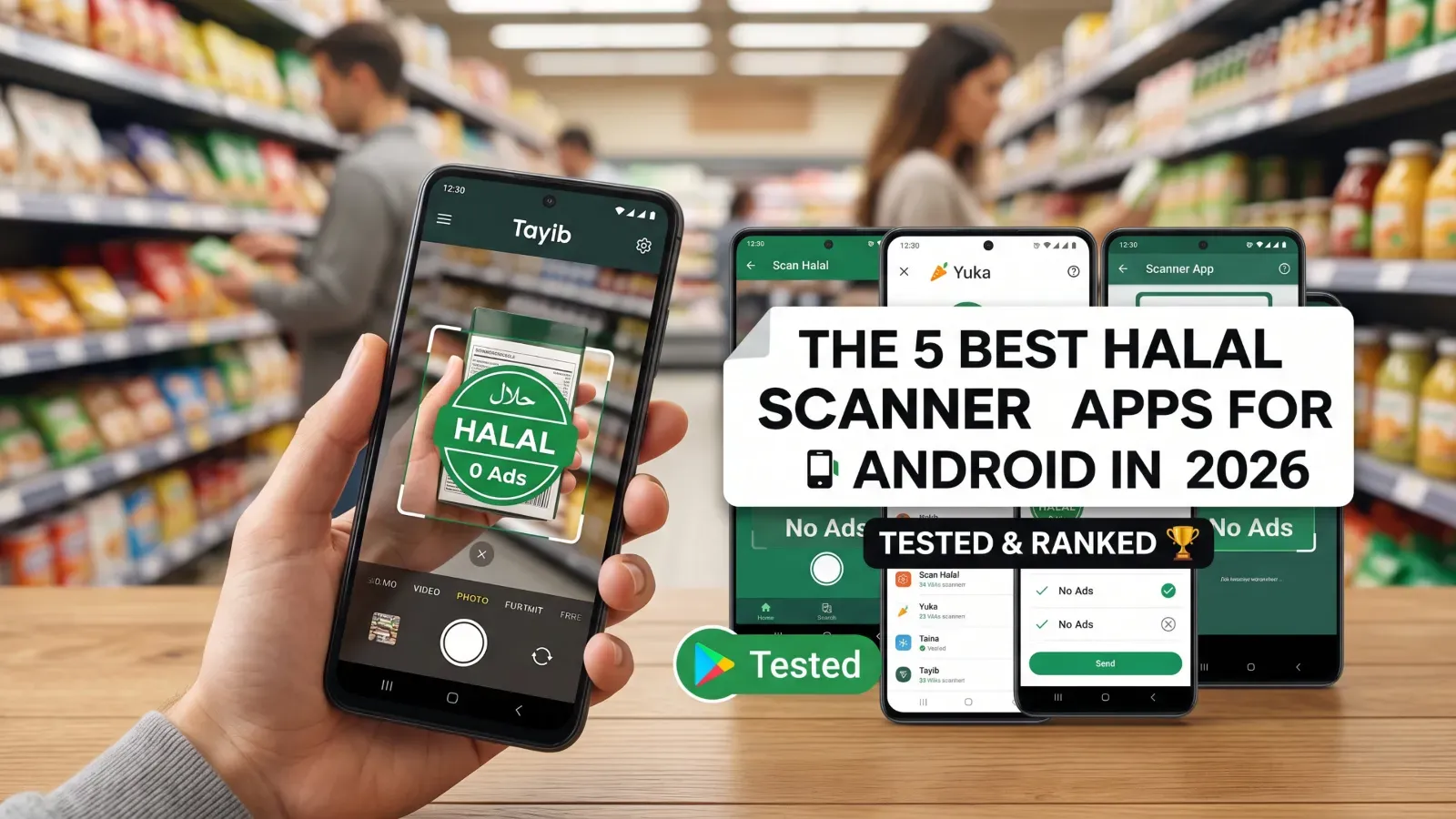 The 5 Best Halal Scanner Apps for Android in 2026 (Tested & Ranked)