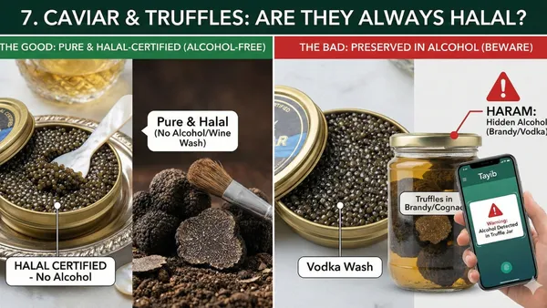 Caviar & Truffles: Are They Always Halal?