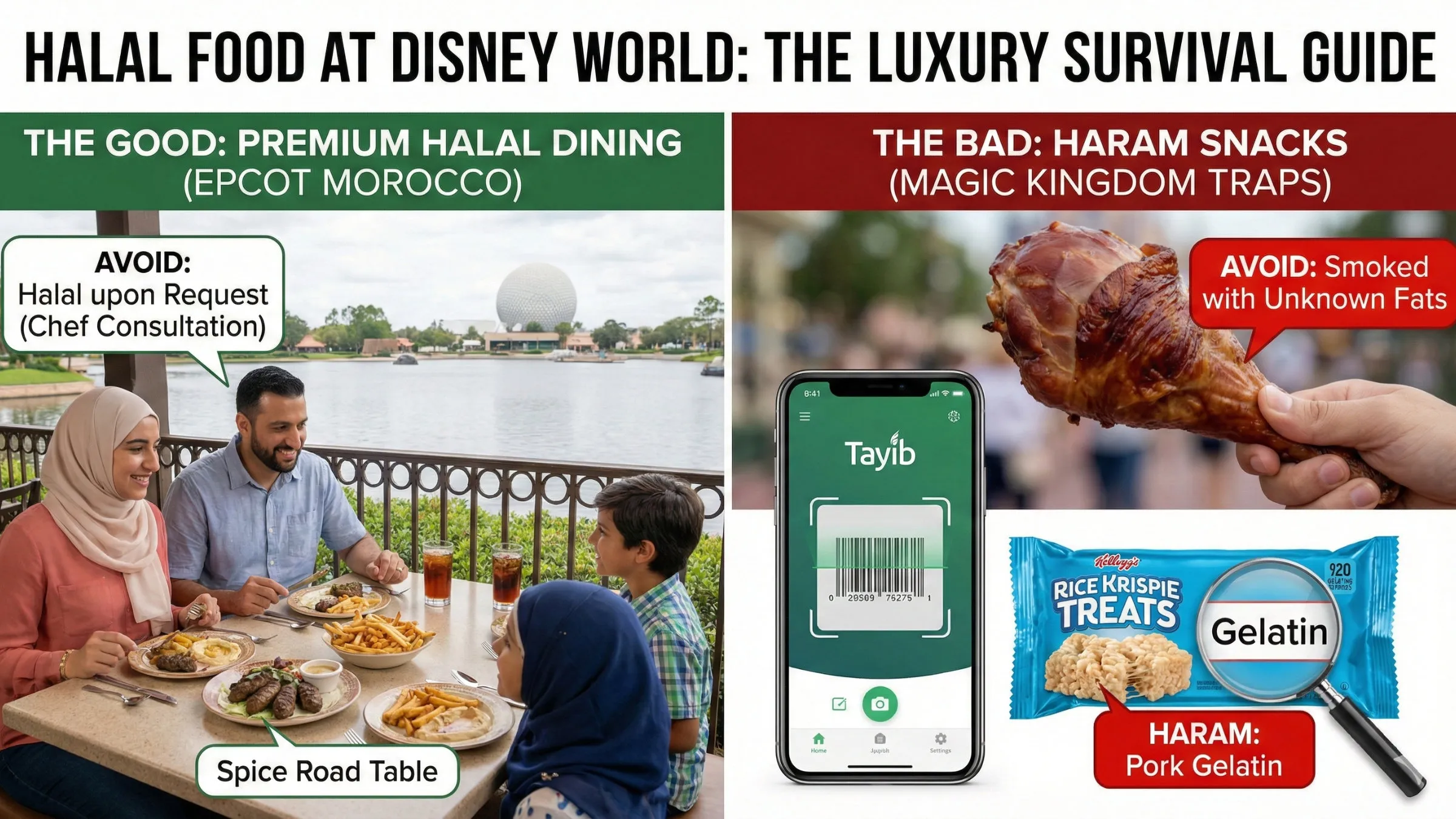 Halal Food at Disney World: The Luxury Survival Guide