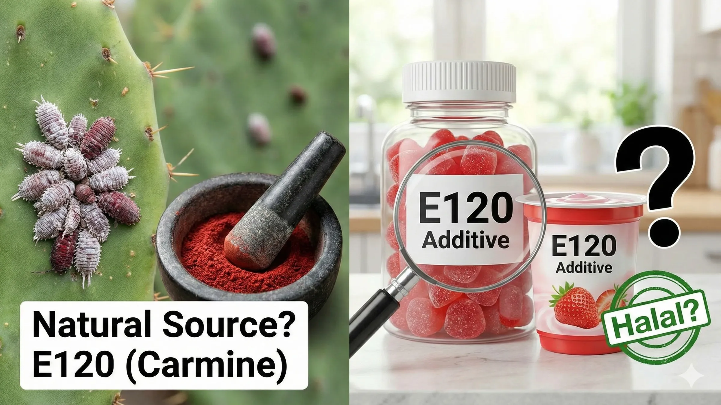 Is E120 Halal? The Shocking Truth About Carmine