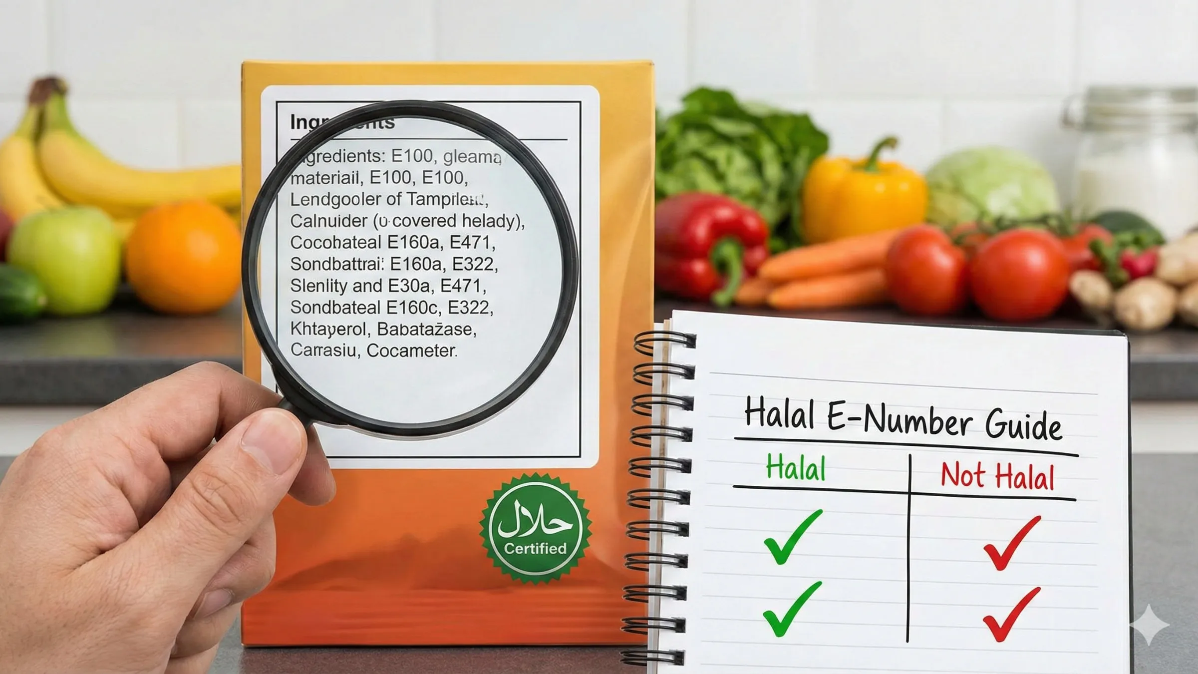 The Ultimate Guide to Halal E-Numbers & Additives
