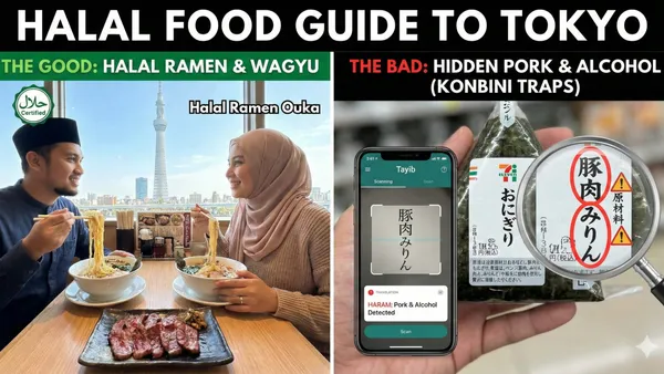 Halal Food Guide to Tokyo: Ramen, Wagyu & The 7-Eleven Survival Guide