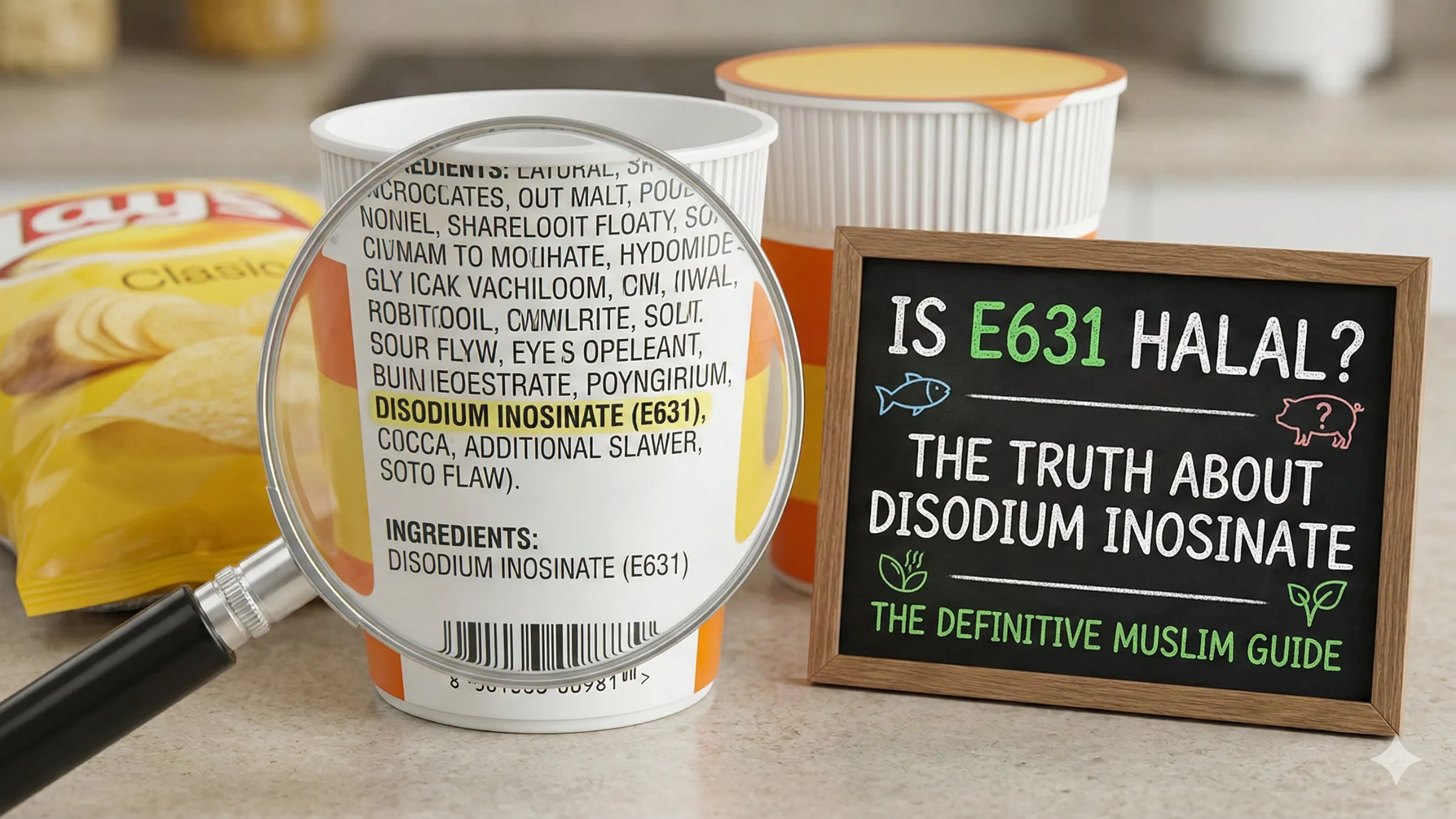 Is E631 Halal? The Truth About Disodium Inosinate