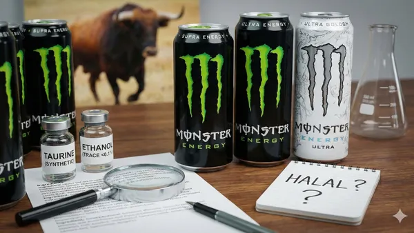 Is Monster Energy Drink Halal? The Taurine & Alcohol Debate
