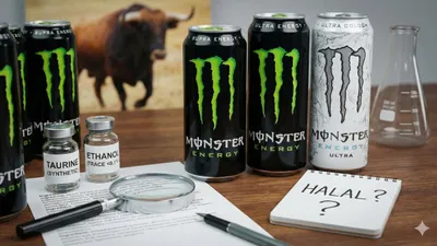 Is Monster Energy Drink Halal? The Taurine & Alcohol Debate