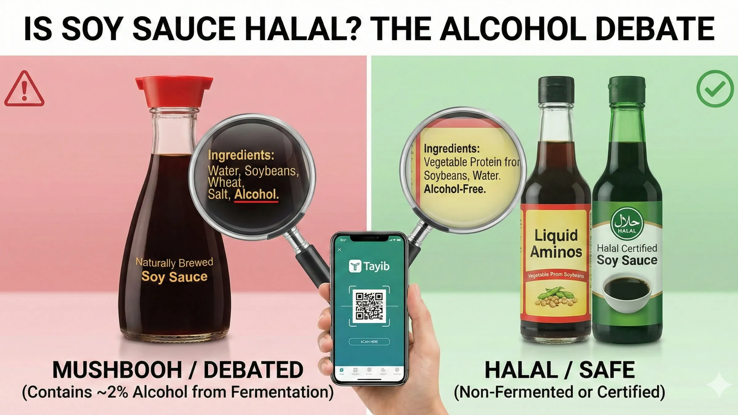 Is Soy Sauce Halal? The Alcohol Debate Explained