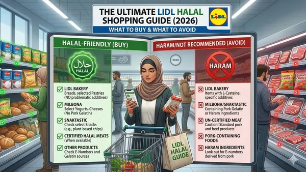 The Ultimate LIDL Halal Shopping Guide (2026): What to Buy & What to Avoid