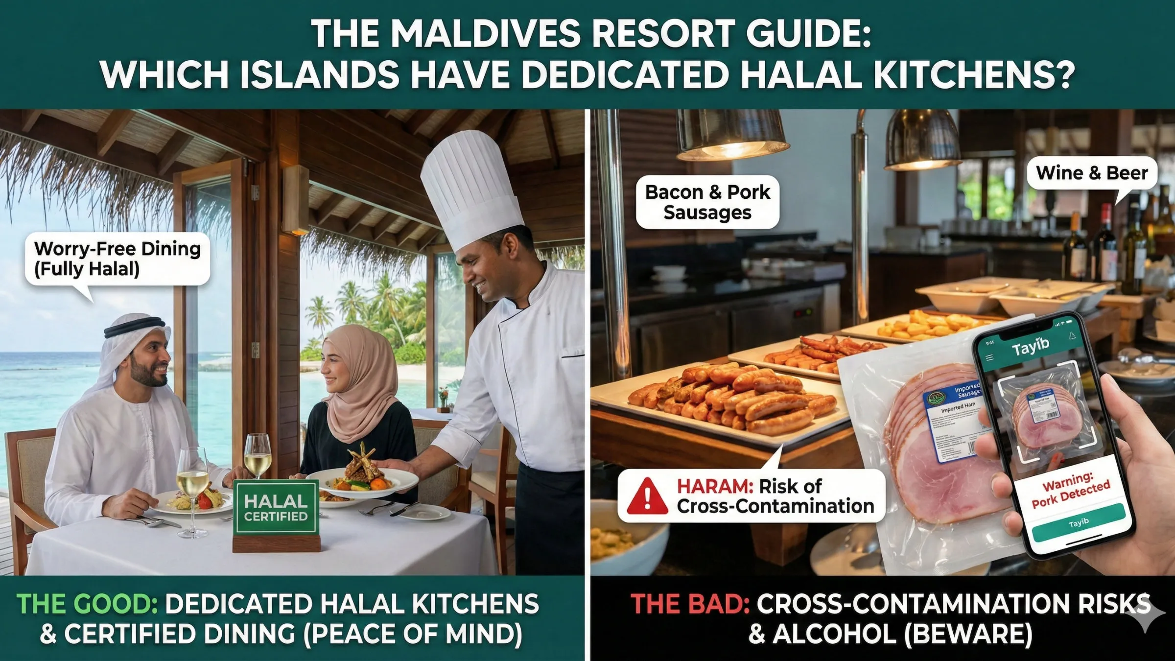 The Maldives Resort Guide: Which Islands Have Dedicated Halal Kitchens?