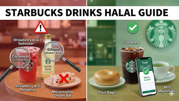 Starbucks Drinks Halal Guide: The Hidden Alcohol & Red Bugs