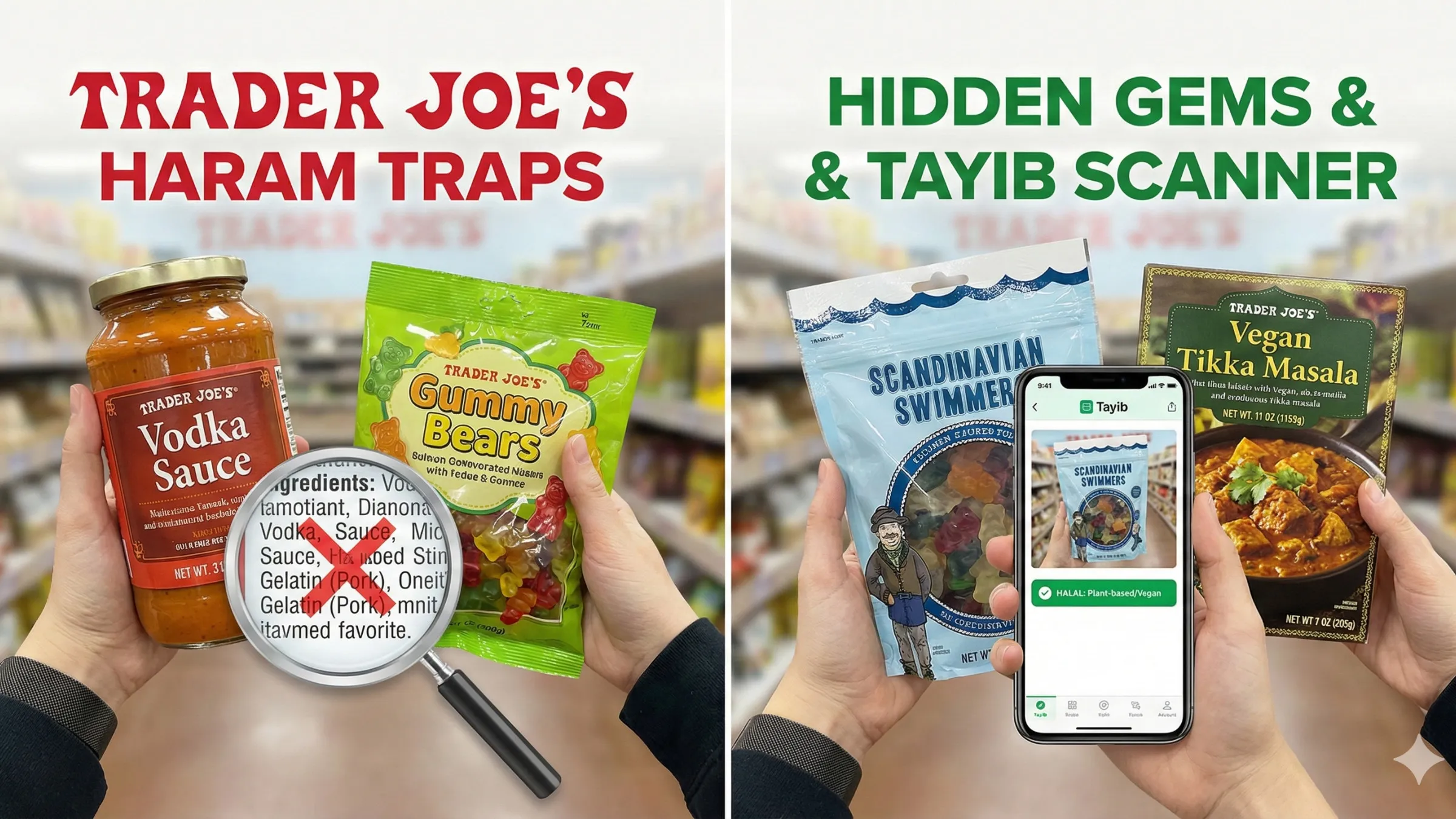 The Muslim Shopper’s Guide to Trader Joe’s: Hidden Gems & Haram Traps