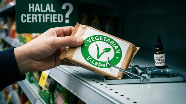 The 'Vegetarian Trap': Why Vegan Food Isn't Always Halal