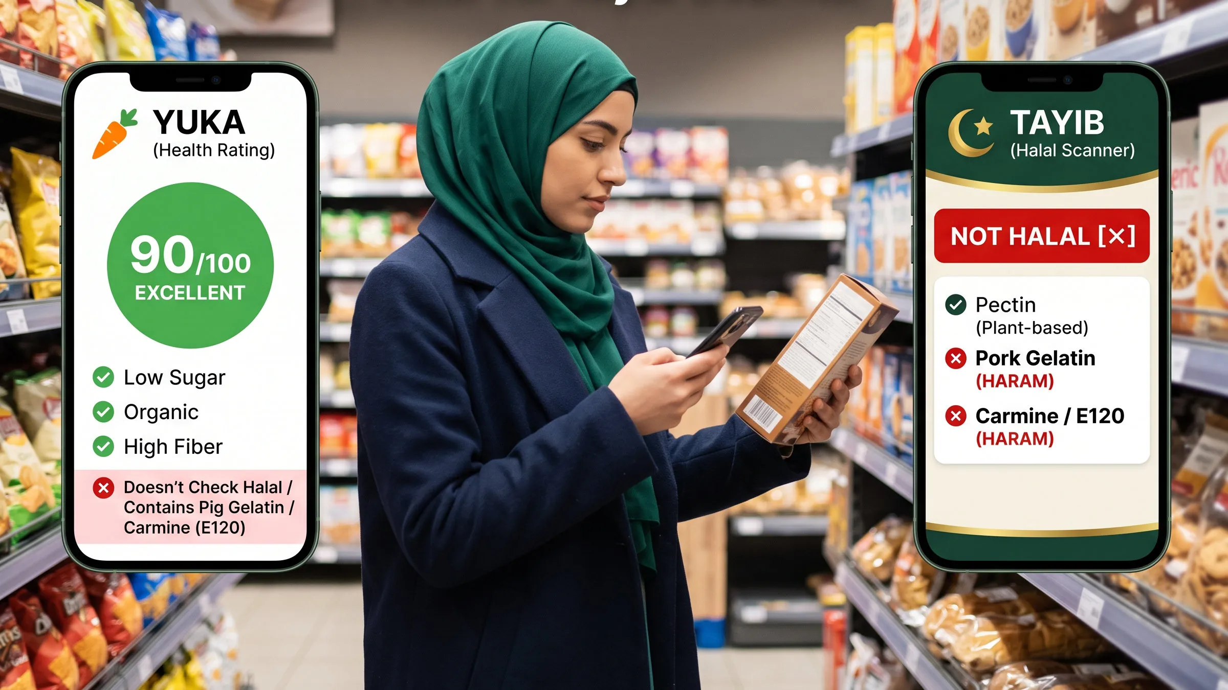 Can You Use Yuka to Check Halal Food? What Muslim Shoppers Need to Know