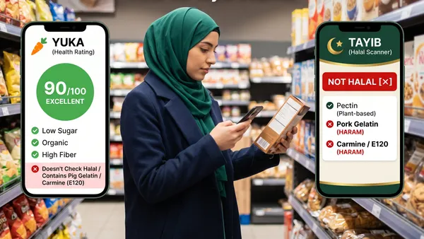 Can You Use Yuka to Check Halal Food? What Muslim Shoppers Need to Know